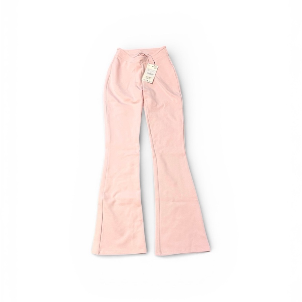 Zara Light Pink Women’s Flare Pants Size Small - Picture 2 of 2